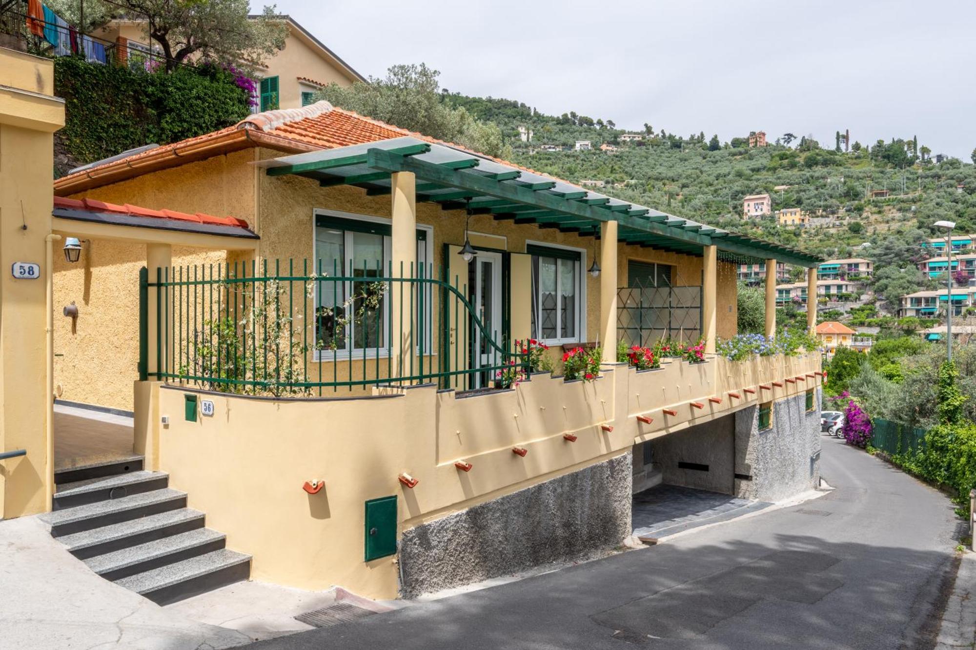 Terrazza Sul Mare B.View56 Villa Recco Kültér fotó
